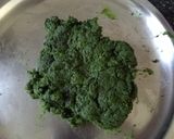 A picture of step 2 of Shaam Savera - Paneer Balls in Green Cocoons !!.