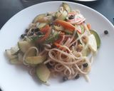 Foto del paso 3 de la receta Pasta rápida con vegetales