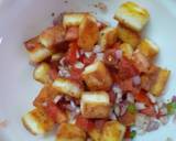 Paneer chaat recipe step 3 photo