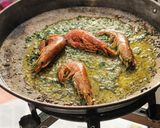 A picture of step 3 of Paella with Prawns.