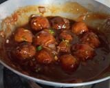 A picture of step 5 of Fried Rice with Manchurian.