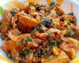 A picture of step 1 of Awara sauce.