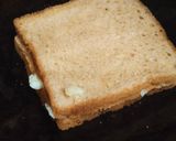 A picture of step 6 of Potato and Mayo toast.