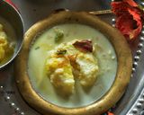 A picture of step 8 of Appley Rasmalai.