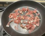Une image de l'étape 4 de Farfalles au jambon cru, coulommiers et persil.