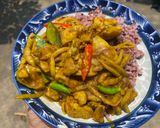 รูปขั้นตอนการทำที่ 5 ของ ผัดพริกแกงใต้หน่อไม้ไก่