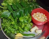 A picture of step 1 of Besan Suji Sandwich Dhokla.