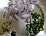 ধনে পাতা ও বাঁধাকপির পকোড়া(dhone pata o bandhakopir pakoda recipe in bengali) রেসিপি ধাপ - 2 ছবি