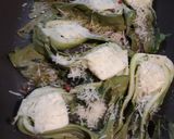 A picture of step 3 of Roasted Parmesan Bok-Choy.