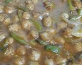 French bean and soya nuggets curry recipe step 3 photo