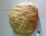 A picture of step 4 of Coconut Mahamri# author Marathon contest #.