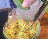 A picture of step 3 of Fresh and zingy guacamole.
