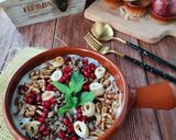 صورة لخطوة 9 من وصفة فتة الباذنجان🍆 مع الحمص بطريقة صحيه🥬