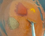 A picture of step 4 of Paneer Angara.