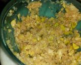 A picture of step 1 of Pear rabri.