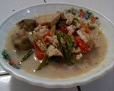 Foto langkah ke 4 dari resep Sayur lodeh tahu tempe ndeso (takaran sesuai selera ya).