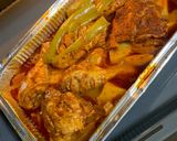 صورة لخطوة 9 من وصفة صينية فخاد وصدورة مع بصل وبطاطا وبندورة