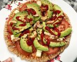 Hình bước làm 6 của món Pizza Không Lò Nướng, Không Men Nở !! Dễ làm nhấtttt !!!
