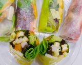A picture of step 6 of 💐Vegetarian Fresh Spring Rolls (Gỏi Cuốn Chay)💐.