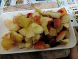 كومبو فروت سلاط صحية 🍎🍏🍑🍑
