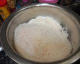 A picture of step 2 of Instant coconut stuffed dryfruits bread peda.