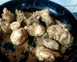 A picture of step 2 of Chicken Barra.