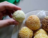 Foto langkah ke 3 dari resep Onde2 isi kacang ijo.