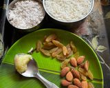 A picture of step 1 of Coconut Rice.
