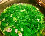 Hình bước làm 4 của món Canh Cải Ngọt Nấu Thịt Bằm