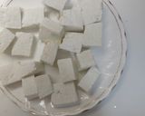 A picture of step 2 of Shahi paneer.