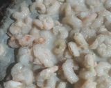 A picture of step 3 of Prawns pasta.