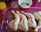 Foto del paso 2 de la receta Pollo a la naranja y puré de patata