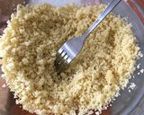 Foto del passaggio 5 della ricetta Cous cous con mais, tonno, mozzarella, pomodori e stricoli🌽🍅