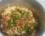 A picture of step 6 of Egg biryani.