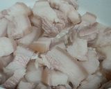 Hình bước làm 1 của món Tóp mỡ chiên giòn sốt mắm tỏi
