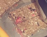 A picture of step 5 of Peanut butter protein bars.