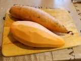 Édesburgonya krémleves Vegital készülékkel