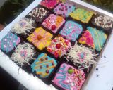 Foto langkah ke 8 dari resep Brownies Kukus full Toping.