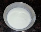 A picture of step 2 of Curd Rice.