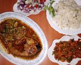 A picture of step 6 of Madras fish curry 🐠.