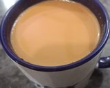 A picture of step 3 of Doodh Patti.