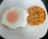 A picture of step 2 of Simple Sausage,Potato patties, poached Egg & Hashbrowns.
