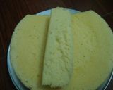 Hình bước làm 1 của món Tự làm bánh bông lan trứng muối chuẩn như bánh mua