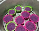 Foto langkah ke 5 dari resep Kue Putu Rasa Taro.