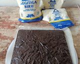Foto langkah ke 6 dari resep Tower Birthday Cake (Brownies).