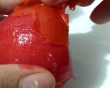 A picture of step 3 of Pasta arrabiata / red sauce.
