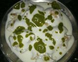 A picture of step 7 of Dahi vada.
