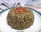 Foto langkah ke 5 dari resep Nasi Uduk Hijau.