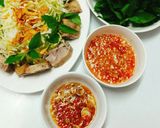 Hình bước làm 3 của món Bún măng vịt
