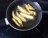 Foto del paso 5 de la receta Bastoncillos de berenjena con miel en tempura de cerveza